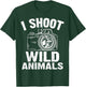 Cool Photography Gift Men Women Funny Wildlife Photographer T-Shirt - T-Shirt | Forest