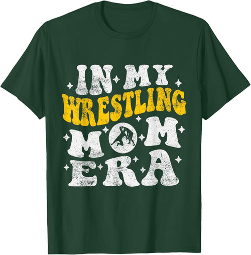 In My Wrestling Mom Era Funny Wrestler Wrestling Groovy