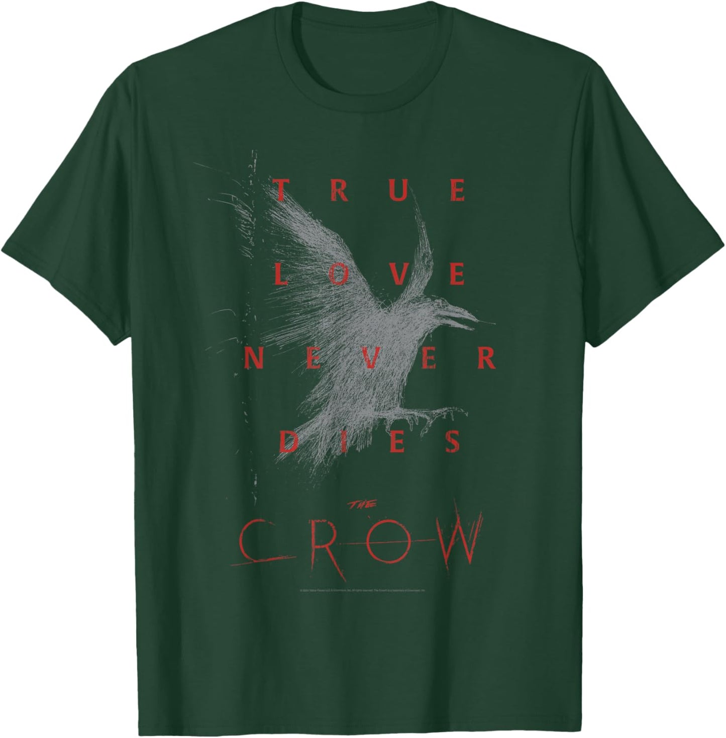 The Crow Official - Movie Themed - Black - Small T-Shirt - T-Shirt | Forest