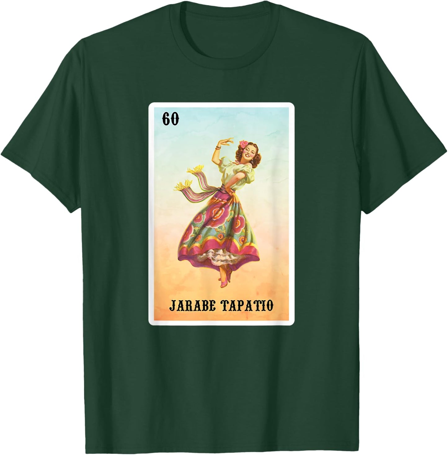 Vintage Mexican Jarabe Tapatio - Mexico Hat Dance T-Shirt - T-Shirt | Forest