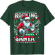 The Rocking Santa Christmas Rock Guitar Santa T-Shirt - T-Shirt | Forest