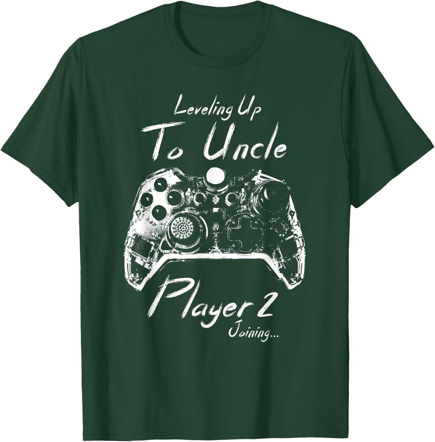 Promoted Uncle Est. 2024 Soon To Be Uncle T-Shirt - T-Shirt | Forest
