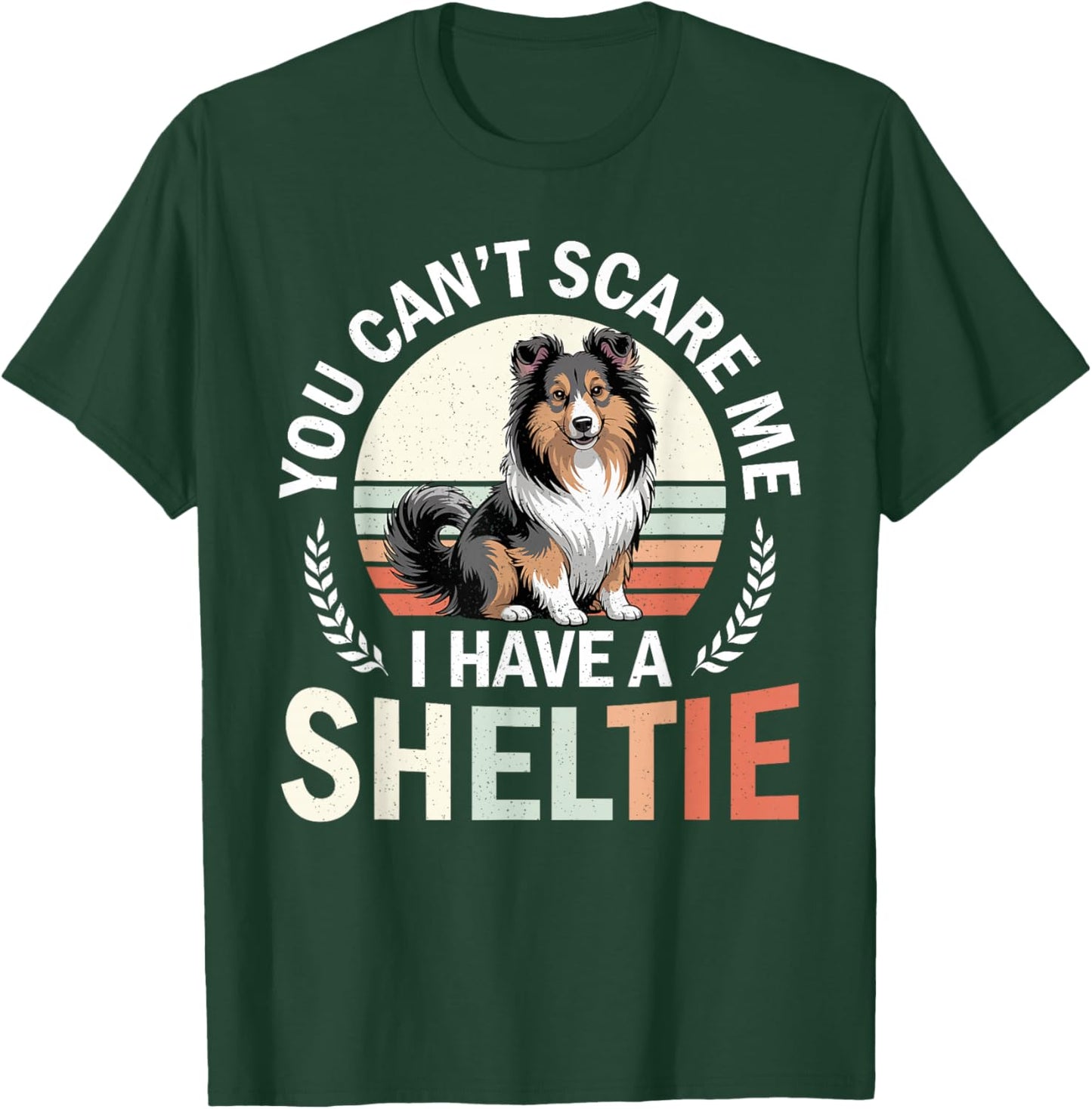 Sheltie Shetland Sheepdog Dog T-Shirt - T-Shirt | Forest