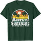 The Only BS I Need Is Beers and Sunshine Retro Beach Gift Women T-Shirt - T-Shirt | Forest