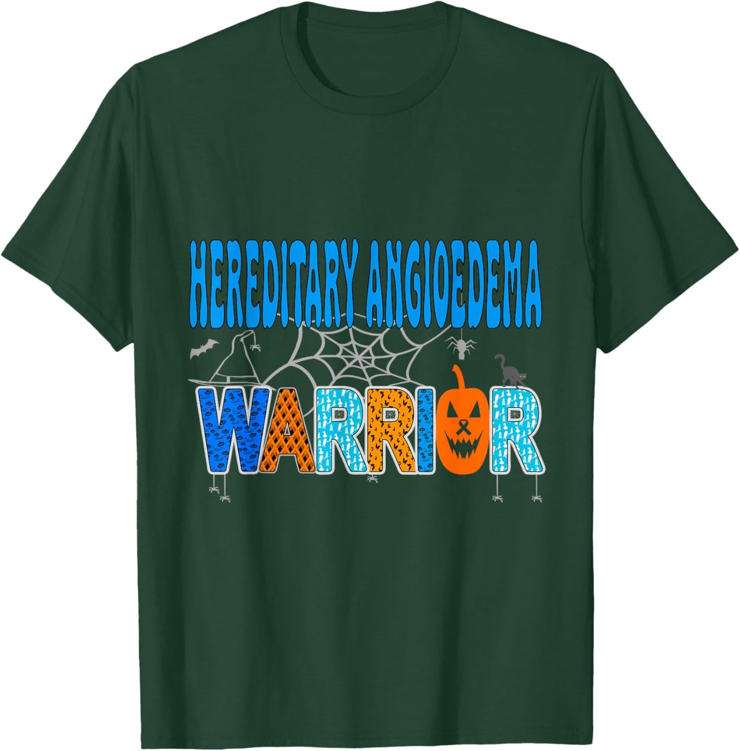 Hereditary Angioedema awareness for halloween T-Shirt - T-Shirt | Forest