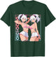 Waifu Sexy Anime Girl Horns Mini jupe Japonaise Rétro Art T-Shirt - T-Shirt | Forest