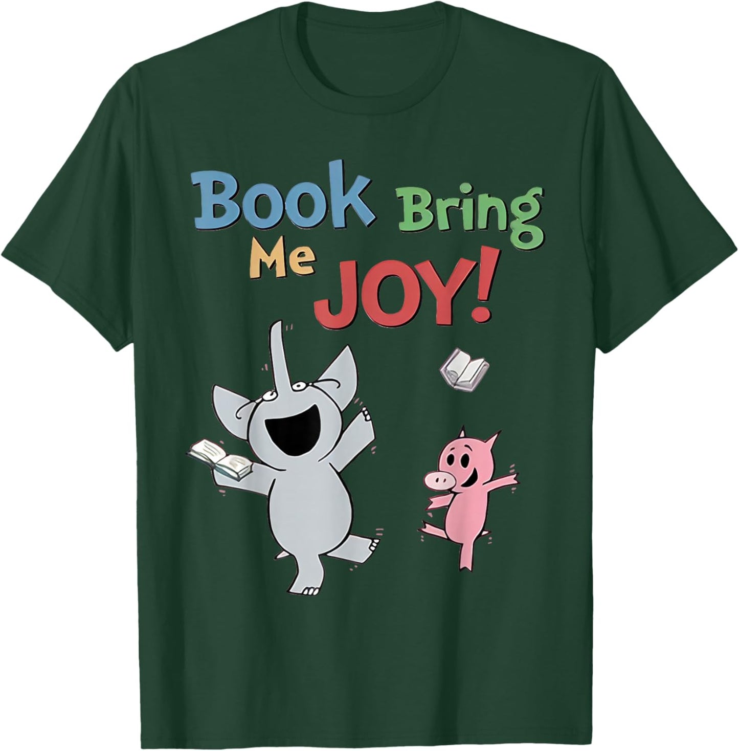 Book Bring Me Joy T-Shirt - T-Shirt | Forest