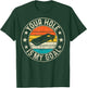Cornhole Player Retro Your Hole Is My Goal Cornhole Player T-Shirt - T-Shirt | Forest