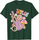 Girl Retro Taylor First Name Personalized Groovy 80's T-Shirt - T-Shirt | Forest