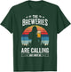 The Breweries Are Calling And I Must Go Funny Sasquatch T-Shirt - T-Shirt | Forest