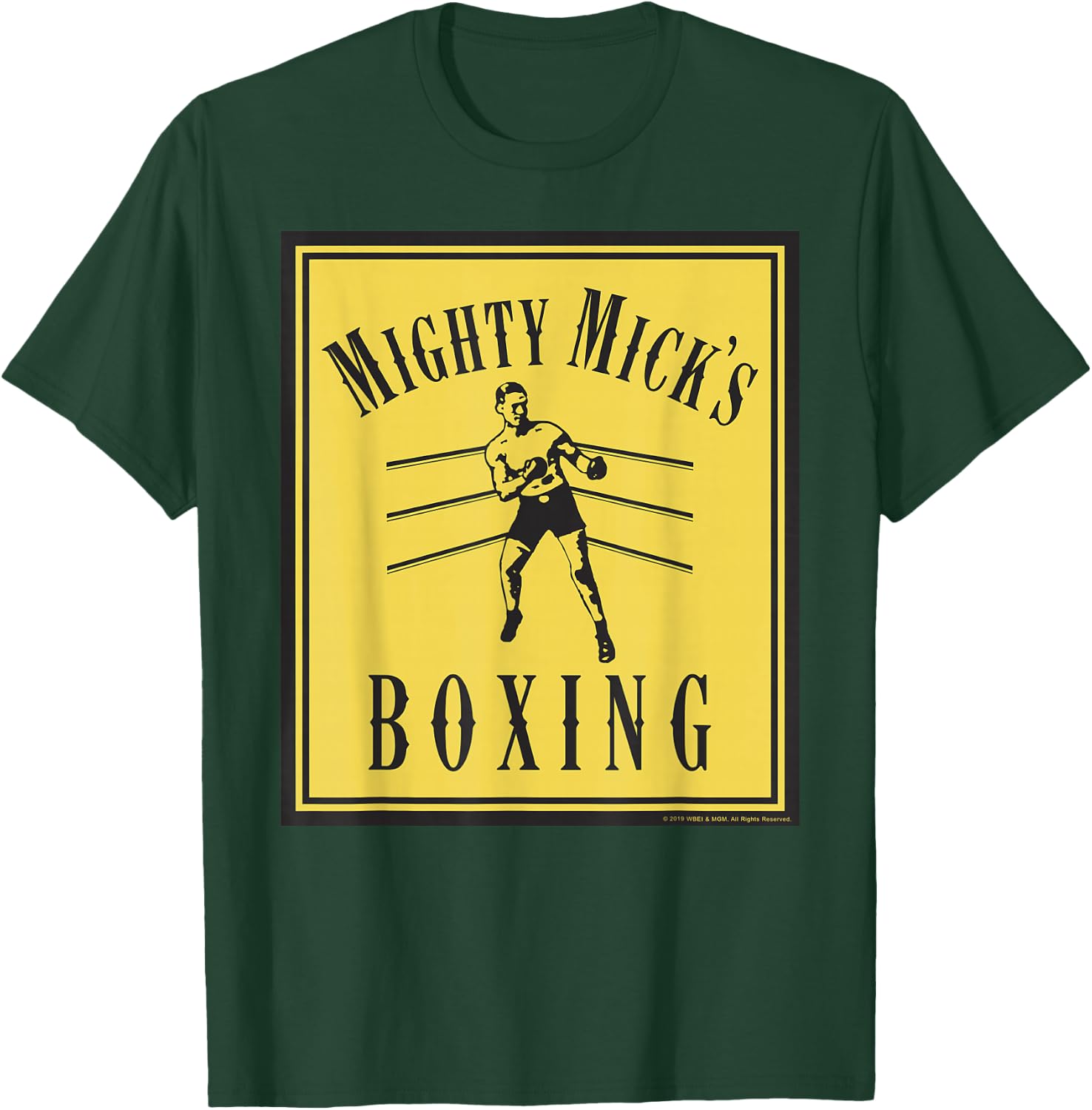 Creed Mighty Mick's Boxing Poster T-Shirt - T-Shirt | Forest