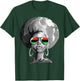 Black Queen Afro Woman Face T-Shirt - T-Shirt | Forest