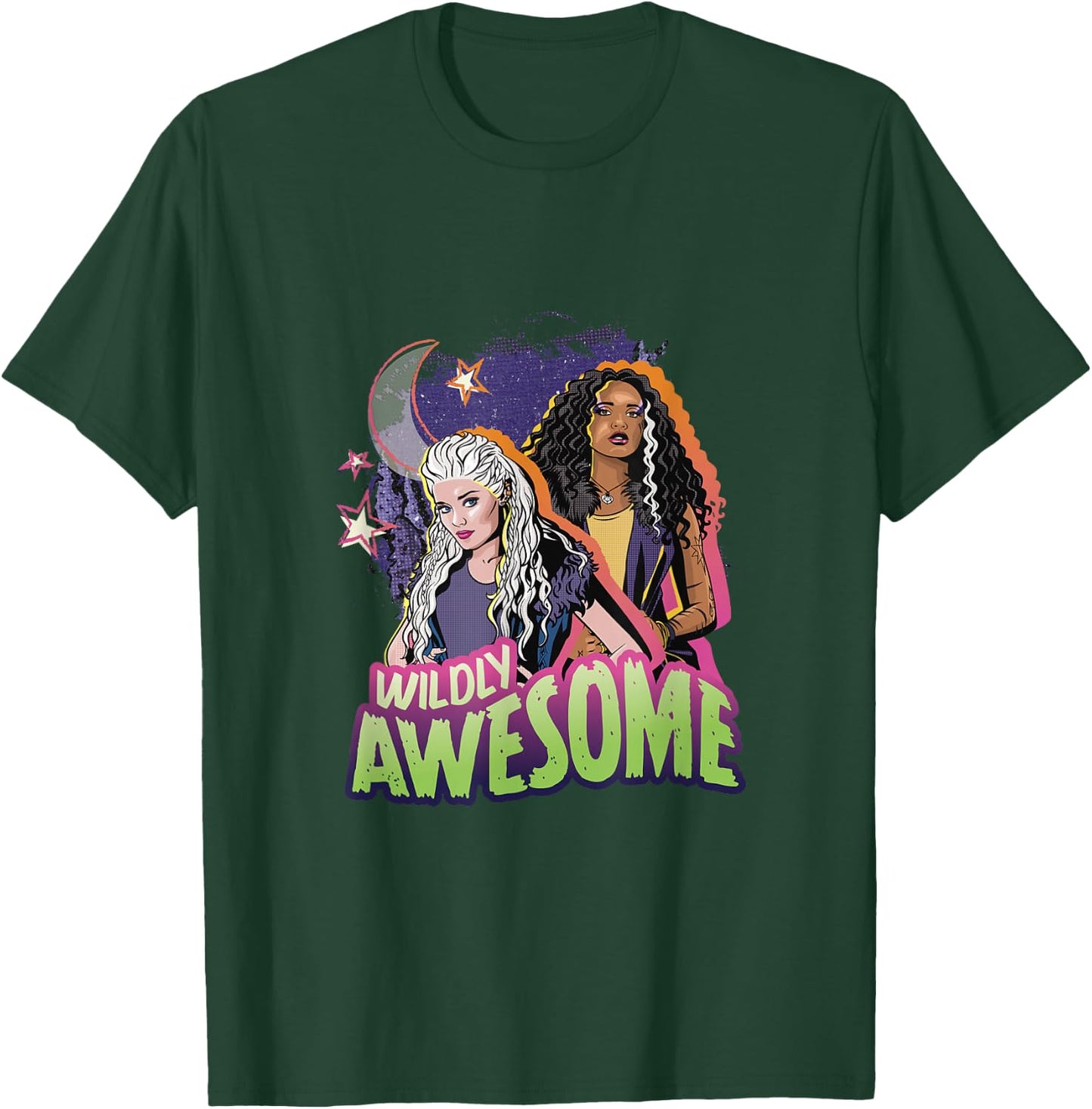 Disney Zombies 3 Addison & Willa Wildly Awesome T-Shirt - T-Shirt | Forest