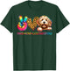 Peace Love Goldendoodle Tie Dye Dog Lover T-Shirt - T-Shirt | Forest