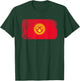 Vintage Made In KYRGYZSTAN KYRGYZ Flag Gift T-Shirt - T-Shirt | Forest