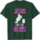 Jesus Take The Reins Cowgirl Mama Barrel Racing Mom T-Shirt - T-Shirt | Forest