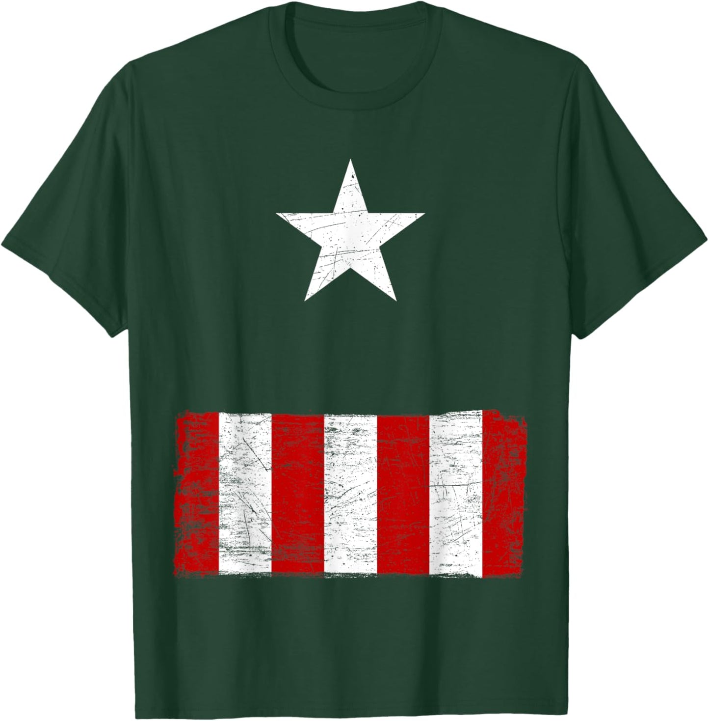 Halloween Costume Captain America Marvel T-Shirt - T-Shirt | Forest