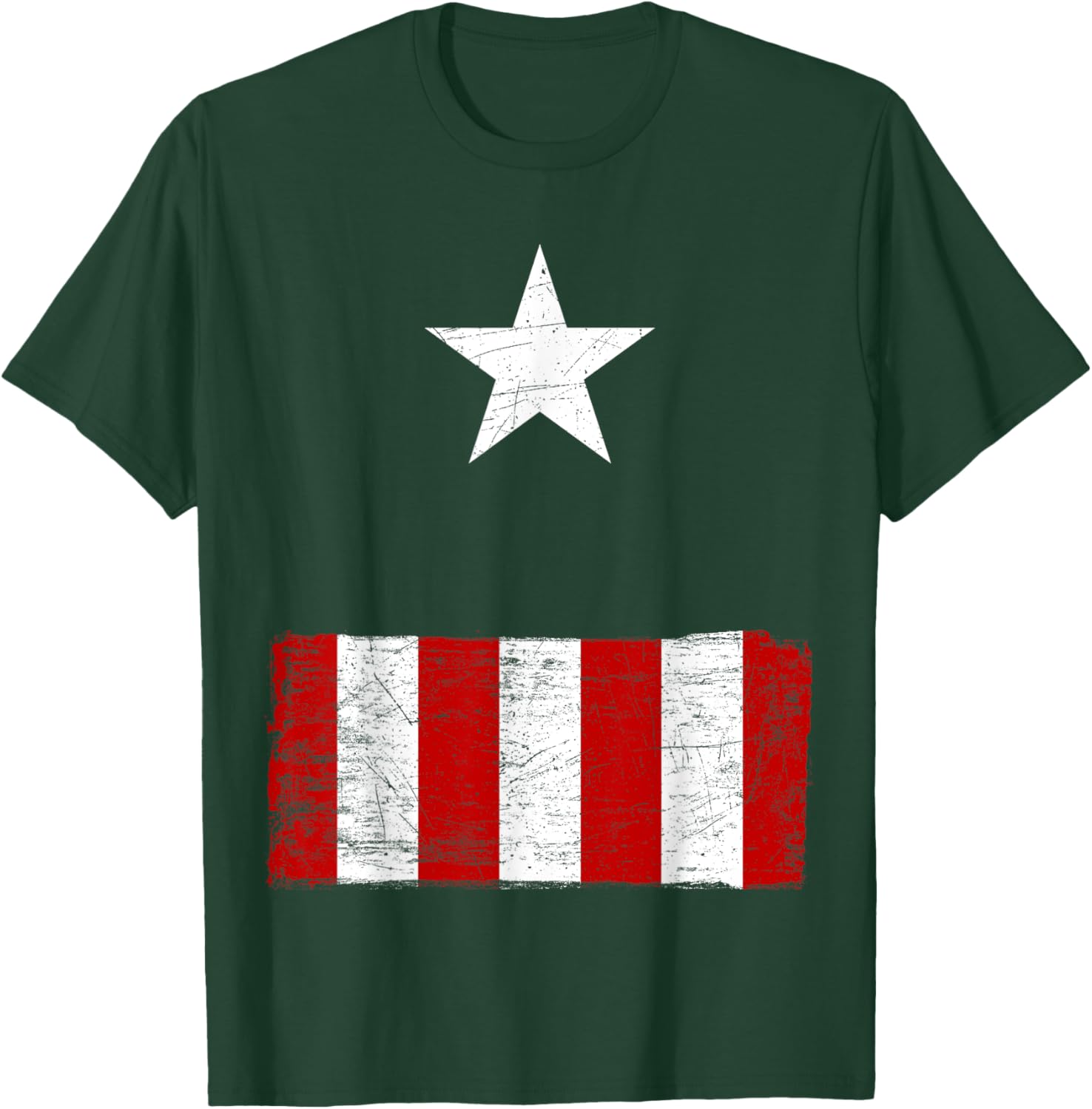 Halloween Costume Captain America Marvel T-Shirt - T-Shirt | Forest