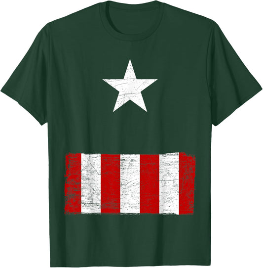 Halloween Costume Captain America Marvel T-Shirt - T-Shirt | Forest