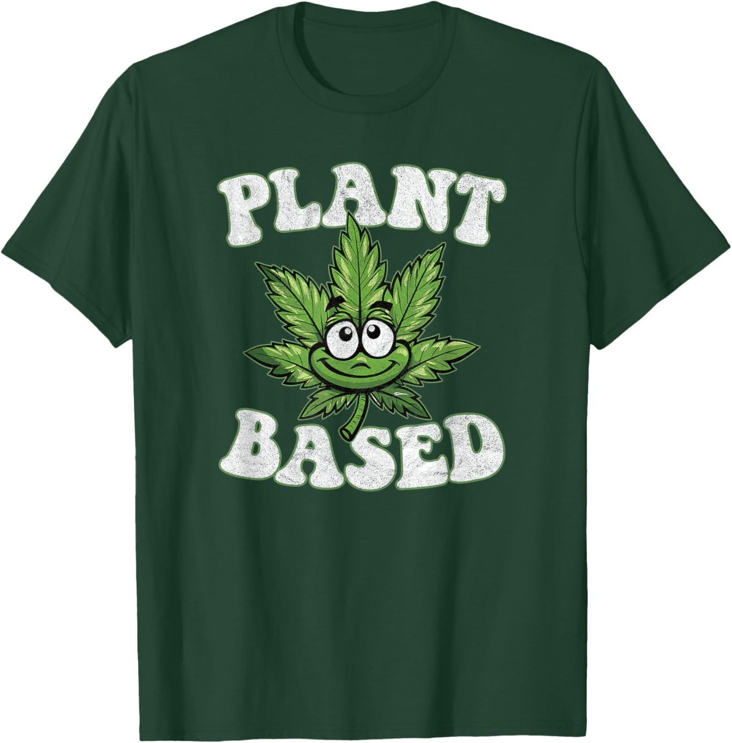 PLANT BASED marijuana pro cannabis hemp farming culture leaf T-Shirt - T-Shirt | Forest