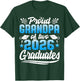 Proud Grandpa of Two 2026 Graduates Twins Graduation T-Shirt - T-Shirt | Forest