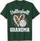 Volleyball Grandma Leopard Heart Matching Family T-Shirt - T-Shirt | Forest