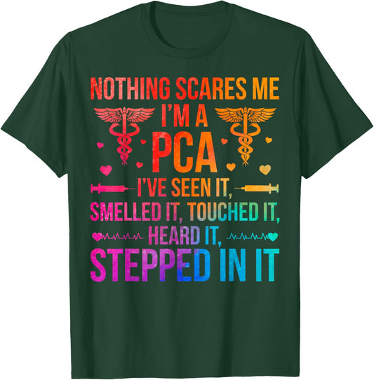 I'm A PCA Patient Care Assistant PCA Nurse T-Shirt - T-Shirt | Forest