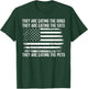 They Are Eating The Dogs The Cats The Pets US Flag Vintage T-Shirt - T-Shirt | Forest