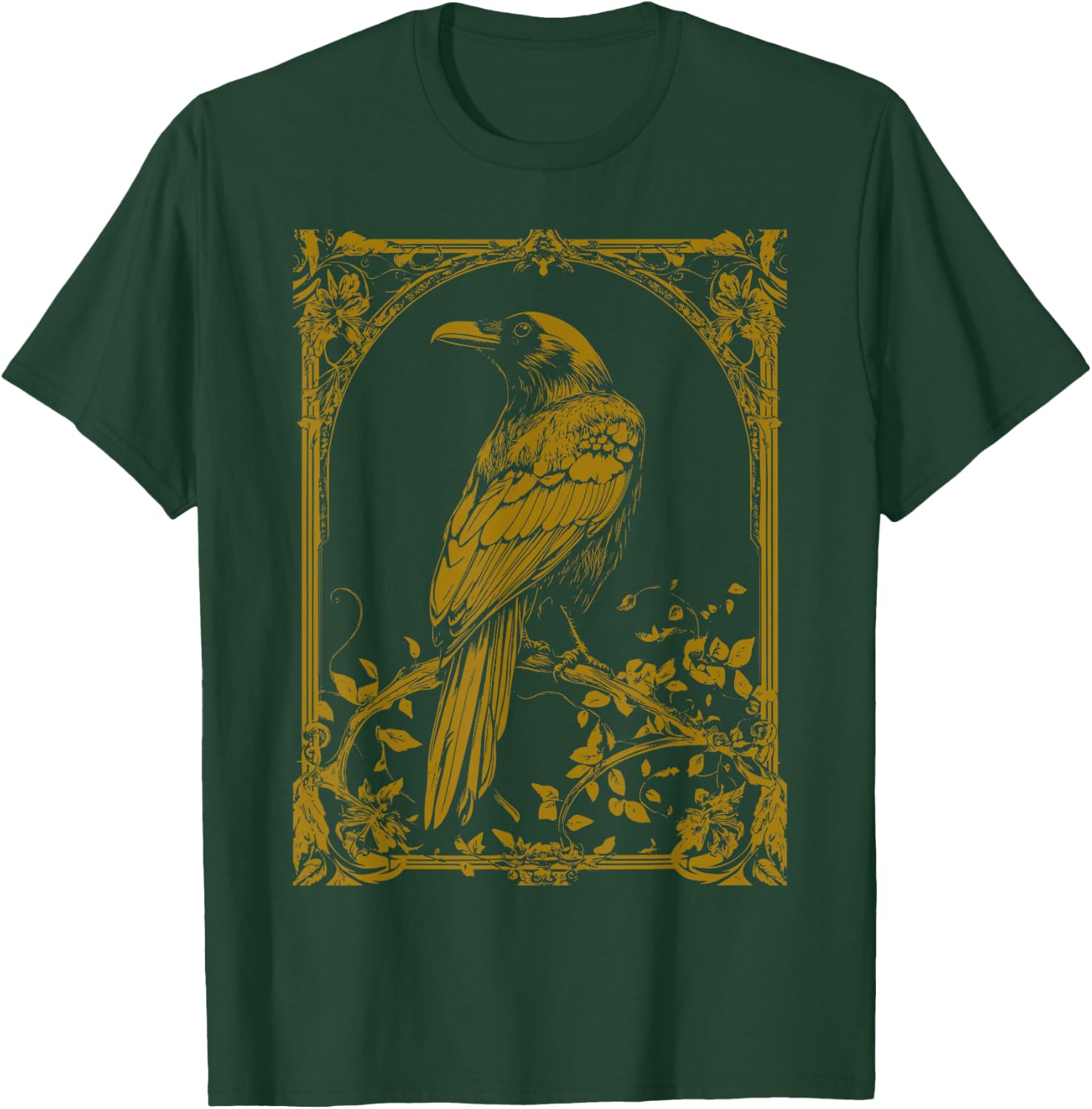 Raven Crow T-Shirt - T-Shirt | Forest