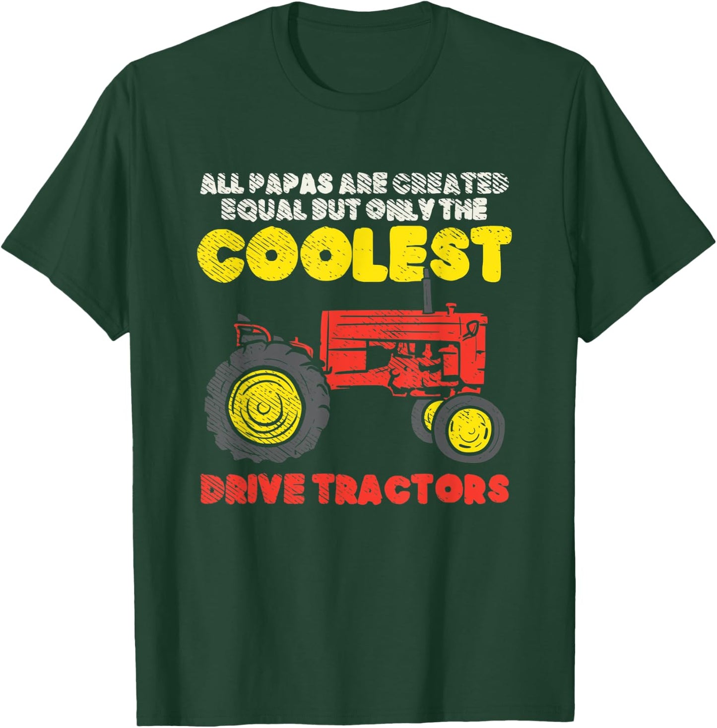 Farming Gifts For Dad, Farmer Gifts For Dad, Farm Dad T-Shirt - T-Shirt | Forest