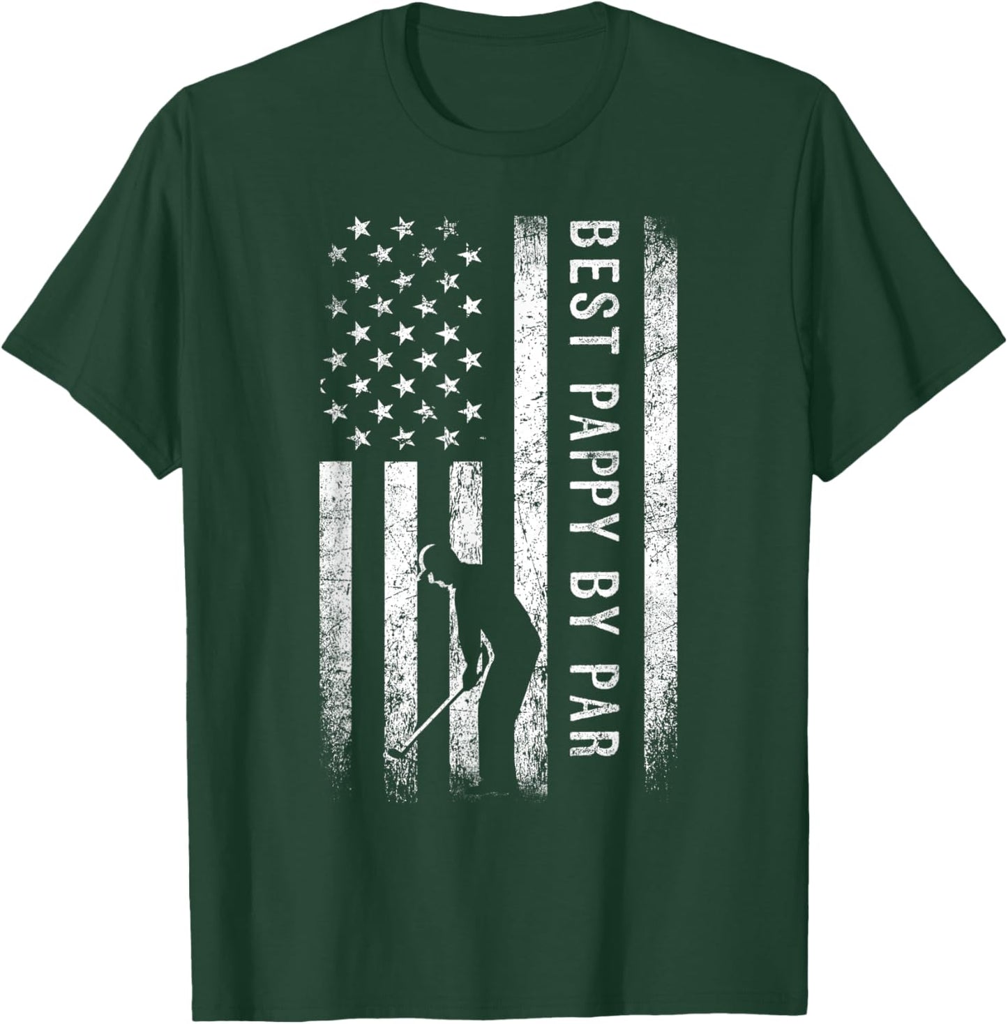 Best Pappy By Par Golfing Gifts Pappy Father's Day Golf T-Shirt - T-Shirt | Forest