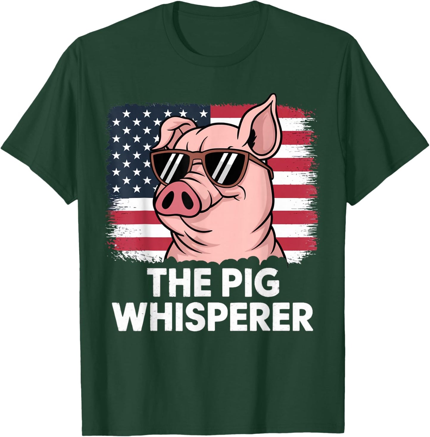 The Pig Whisperer Farmer Animal Farm Funny Women T-Shirt - T-Shirt | Forest