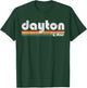 Dayton Ohio Vintage 70's 80's Retro Style Men Women Kids T-Shirt - T-Shirt | Forest