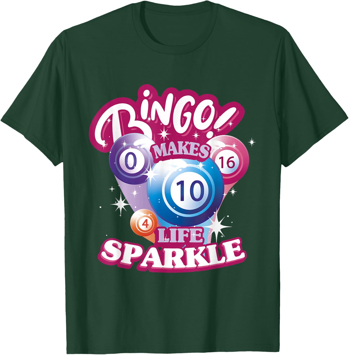 Funny Bingo Women Game Night Bingo Player T-Shirt - T-Shirt | Forest