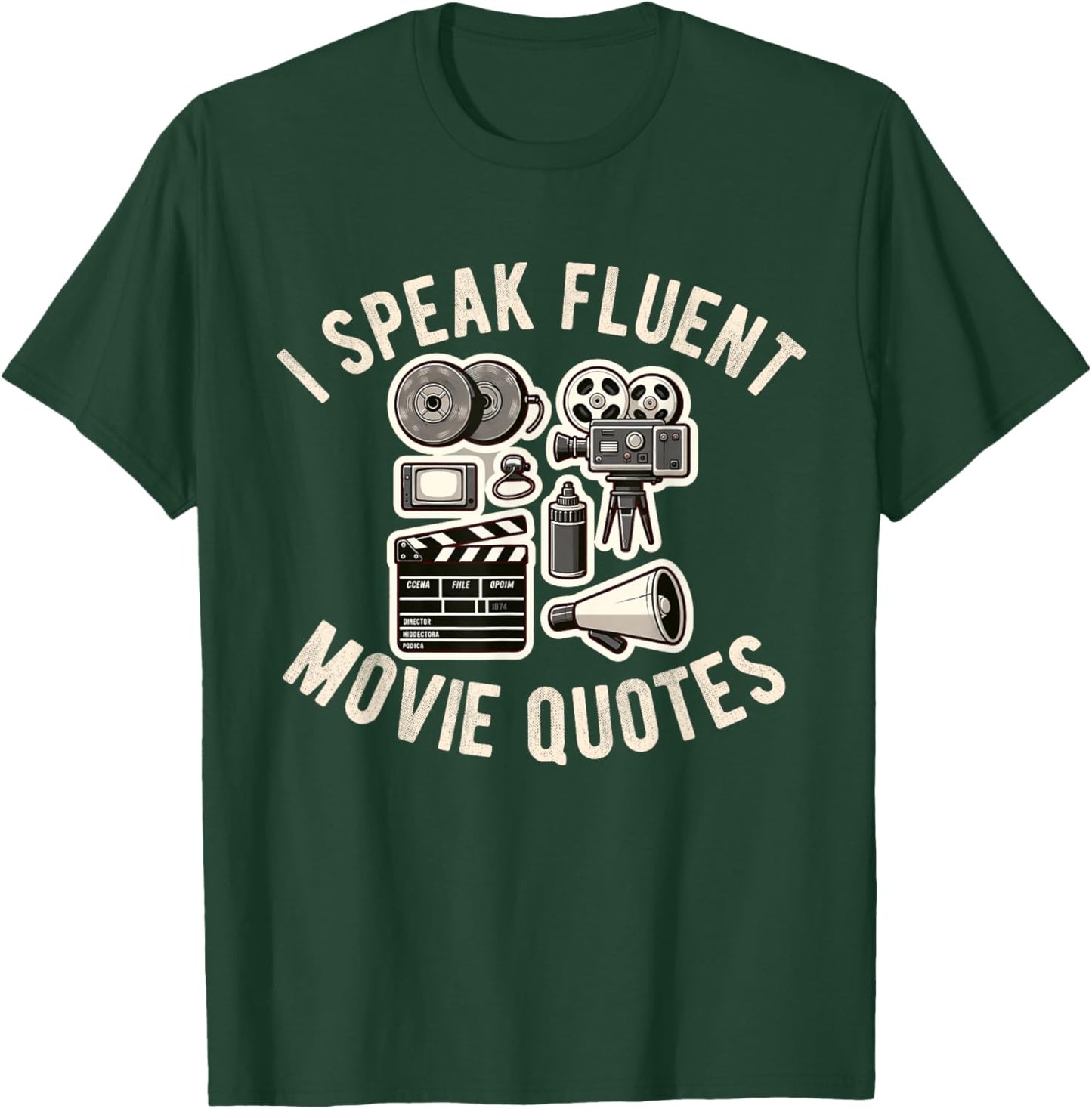 Movie Critic Cinema Film Fan Lover Funny Reviewer Director T-Shirt - T-Shirt | Forest