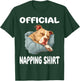 Pittie Pitbull Terrier Dog Pajama Nightgown Official Napping T-Shirt - T-Shirt | Forest