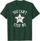 Super Mario Super Star You Can't Stop Me Faded Nintendo Icon T-Shirt - T-Shirt | Forest