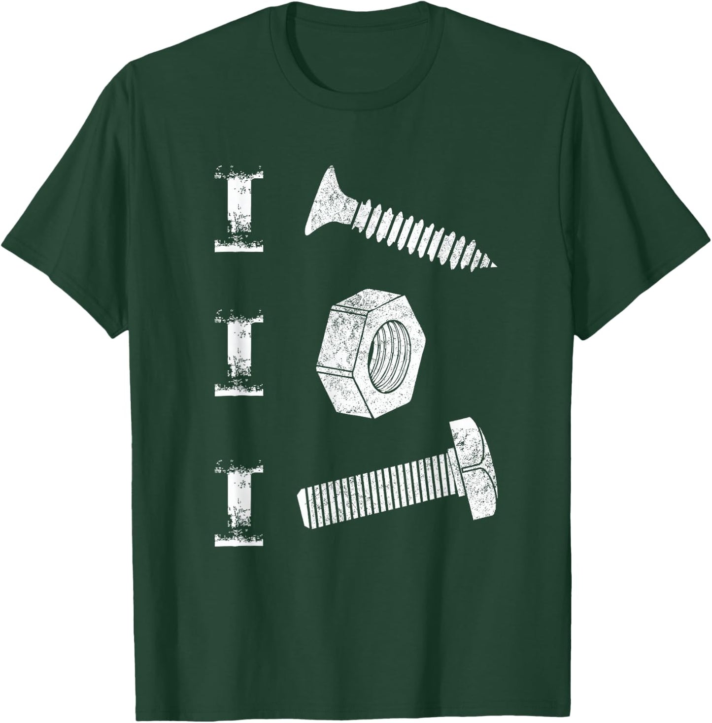I Screw I Nut I Bolt Proud Car Auto Mechanic Humor T-Shirt - T-Shirt | Forest
