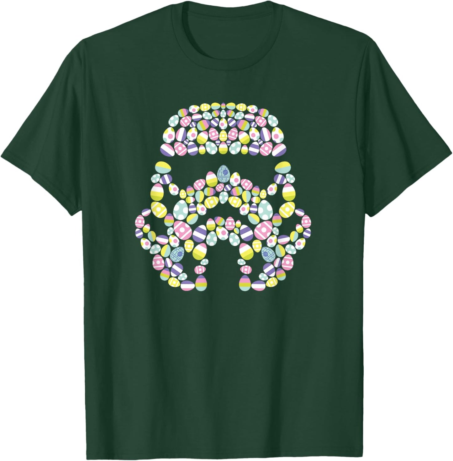 Star Wars Easter Egg Fill Imperial Stormtrooper Helmet T-Shirt - T-Shirt | Forest