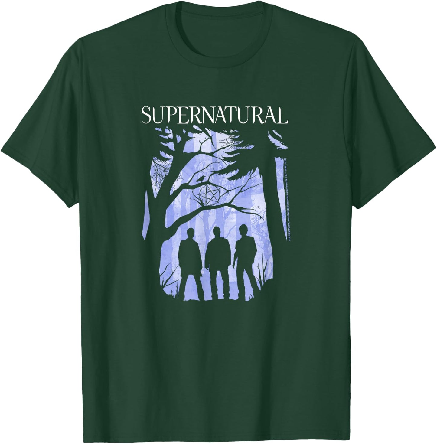 Supernatural Silhouettes Logo T-Shirt - T-Shirt | Forest