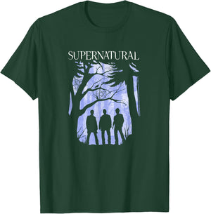 Supernatural Silhouettes Logo T-Shirt - T-Shirt | Forest