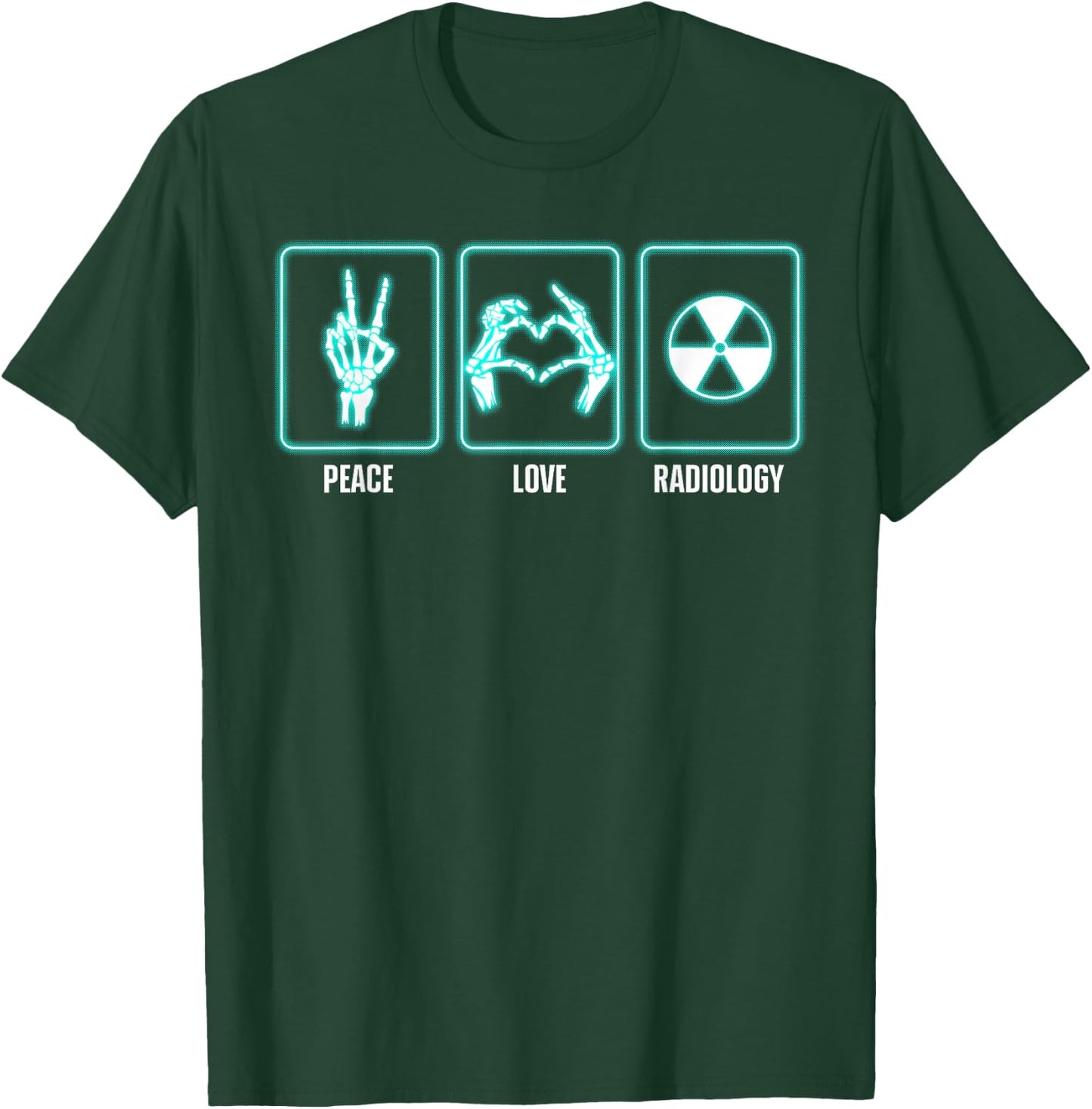 Funny Radiology Women Rad Xray Radiation Technician T-Shirt - T-Shirt | Forest