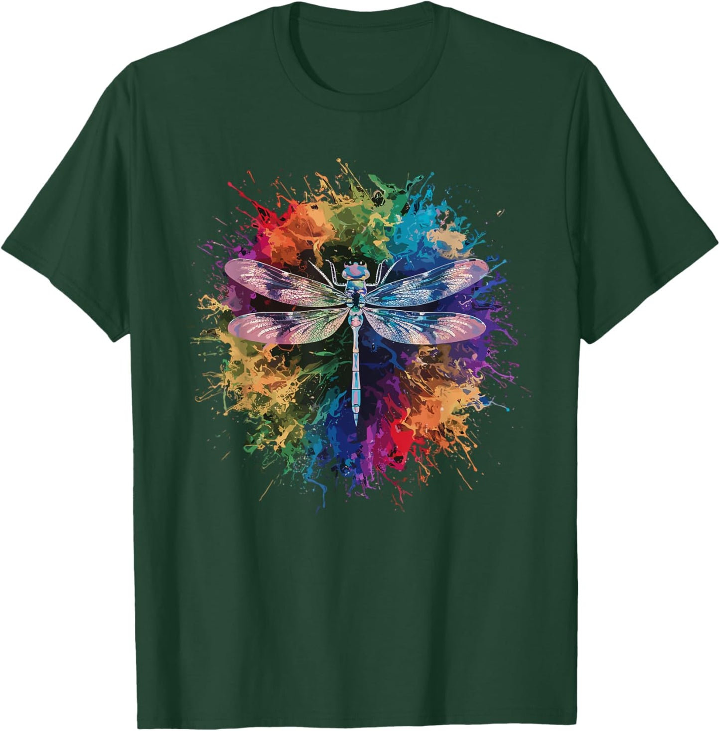Graphic Dragonfly T-Shirt - T-Shirt | Forest