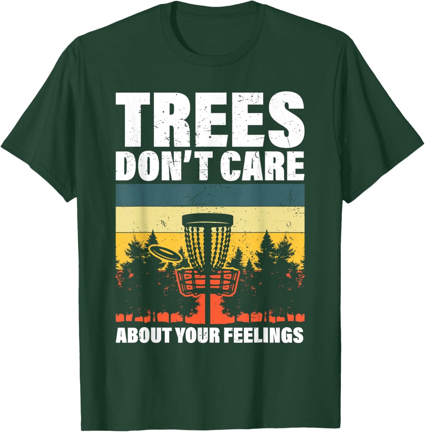 Disc Golf Design Art Women Kids Disc Golf Player T-Shirt - T-Shirt | Forest