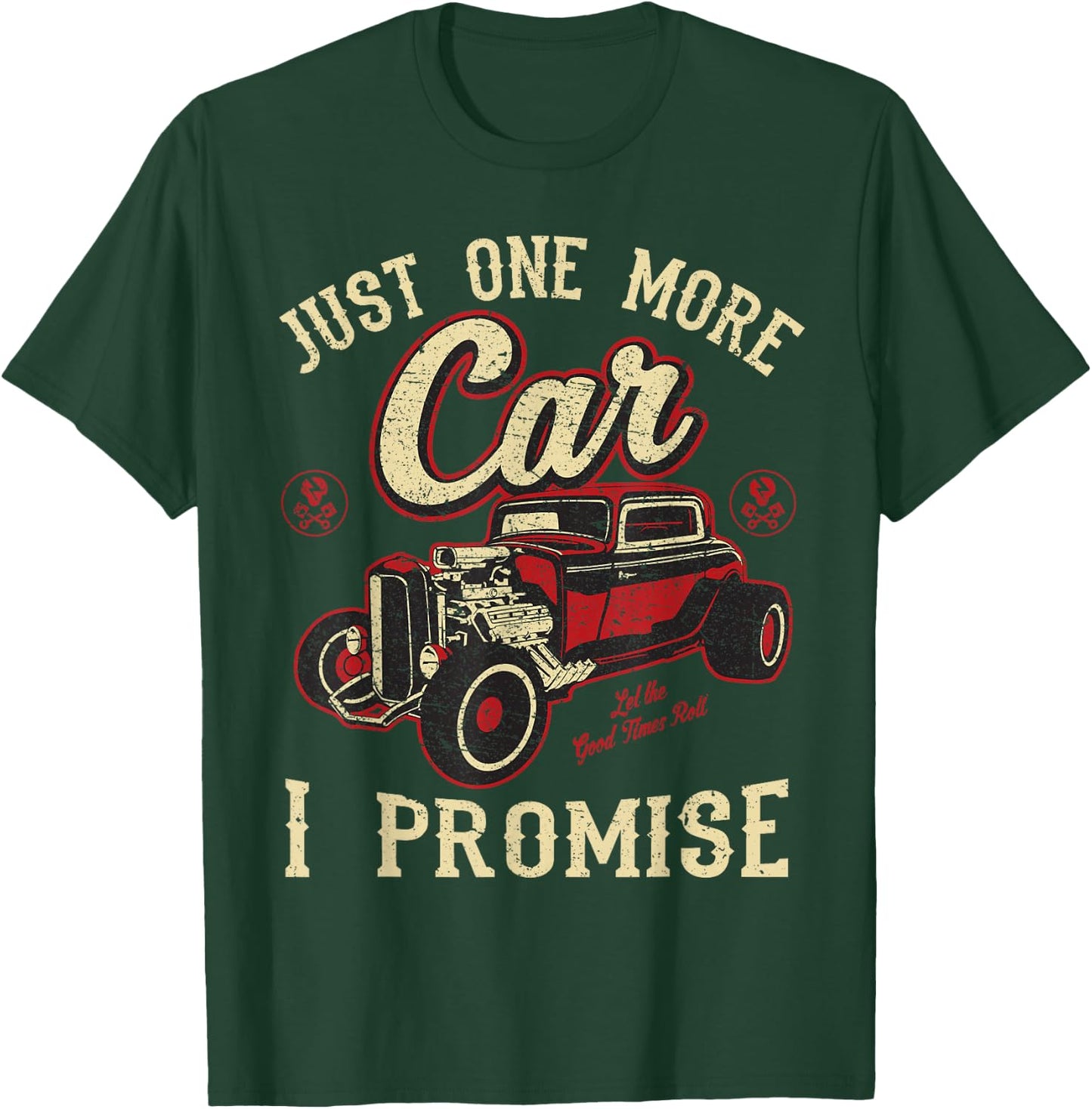 Classic car Shirt Vintage hot Rod Gift T-Shirt - T-Shirt | Forest