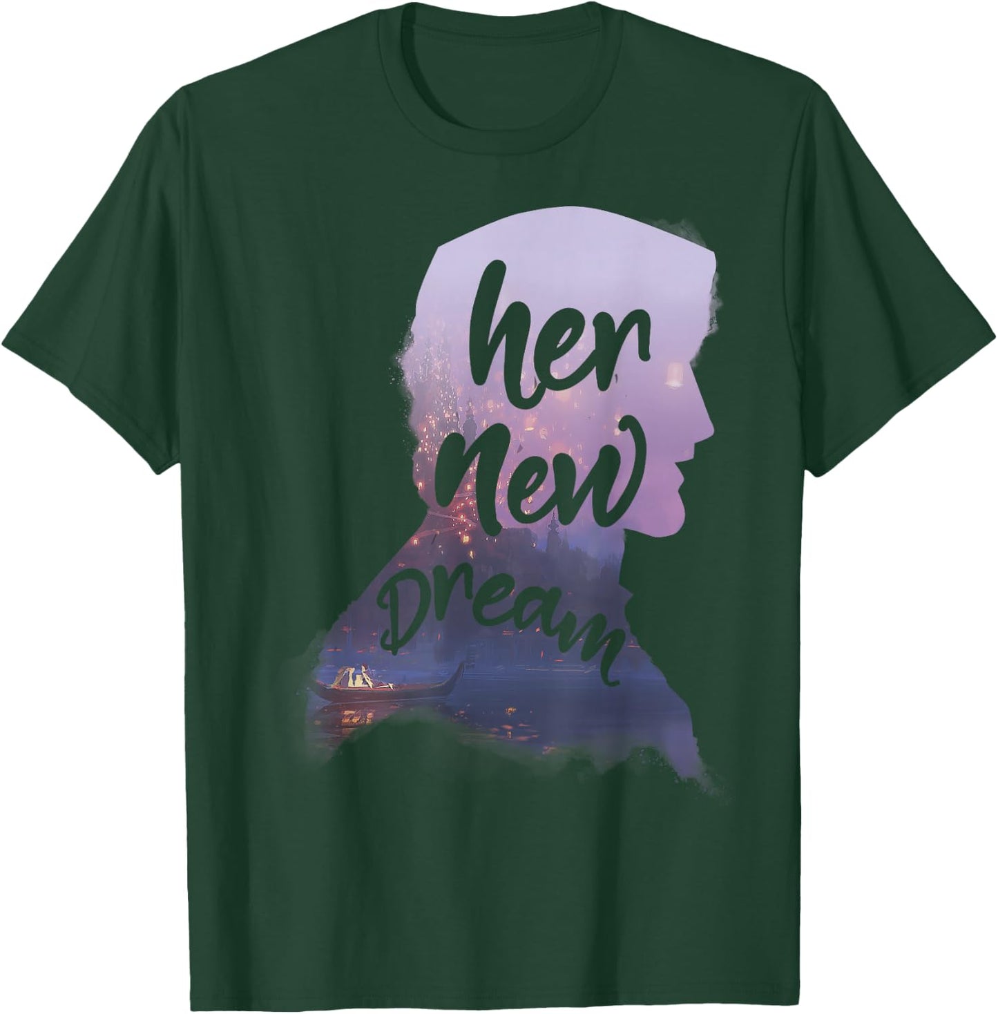 Disney Tangled Flynn Rider Her New Dream Graphic T-Shirt - T-Shirt | Forest