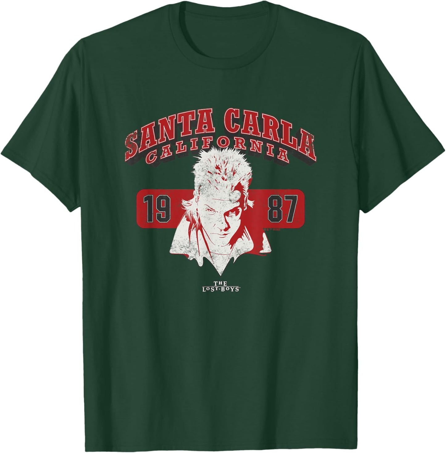 The Lost Boys Santa Carla CA College T-Shirt - T-Shirt | Forest