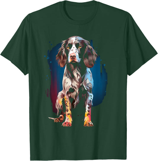Small Munsterland dog walking pet fan T-Shirt - T-Shirt | Forest