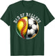 Dad of Ballers Softball Soccer Player Coach Father's Day T-Shirt - T-Shirt | Forest