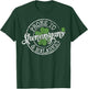 Lucky Family Clothes Saint Paddy's Day Apparel Prone To Shenanigans & Malarkey Fun Clovers St Patrick's Day , Black, Small T-Shirt - T-Shirt | Forest